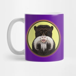 Emperor Tamarin Circle Mug